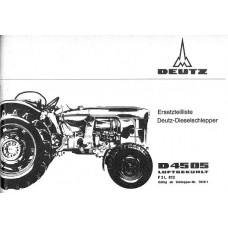 Deutz D4505 Parts Manual